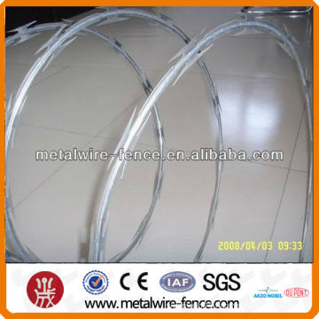 security Razor Barbed Wire for fencing (Anping factory low price)